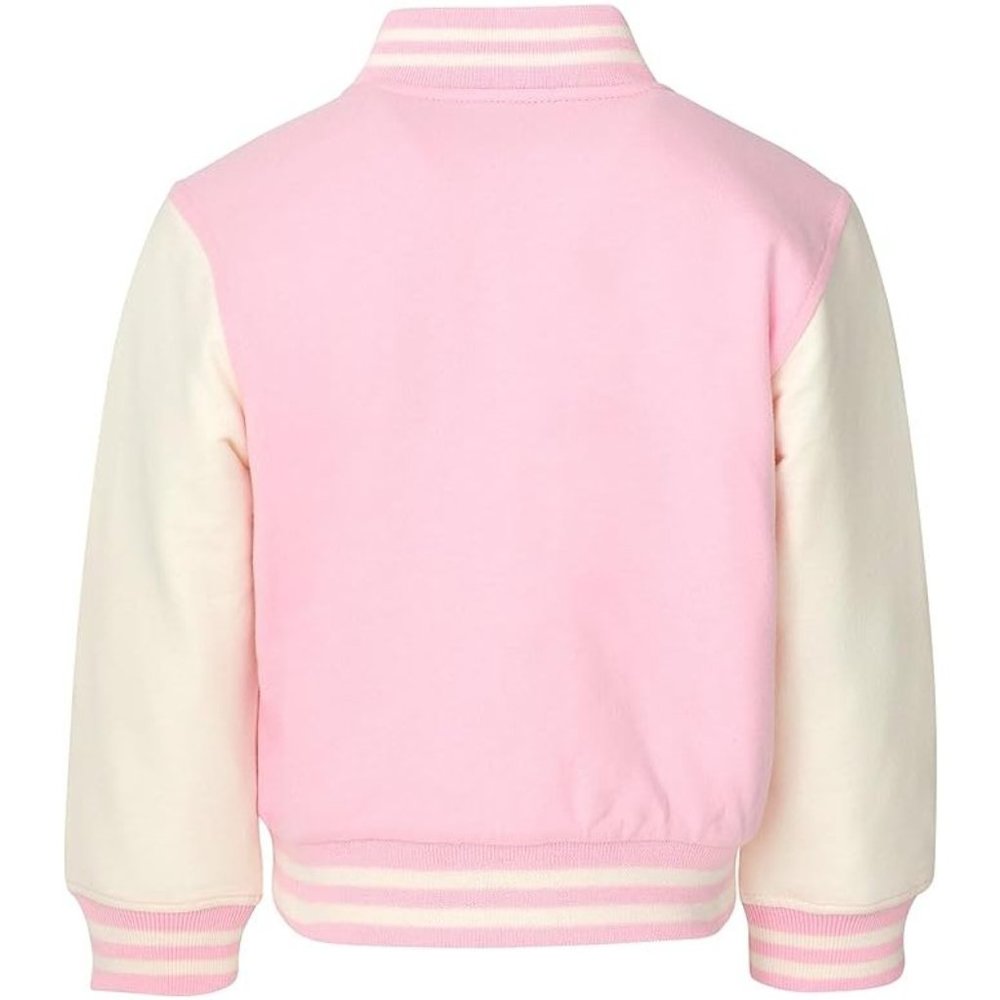 NWT Adorable Soft Pink Barbie Bomber Jacket Girls Costume +Gift - Picture 2 of 6